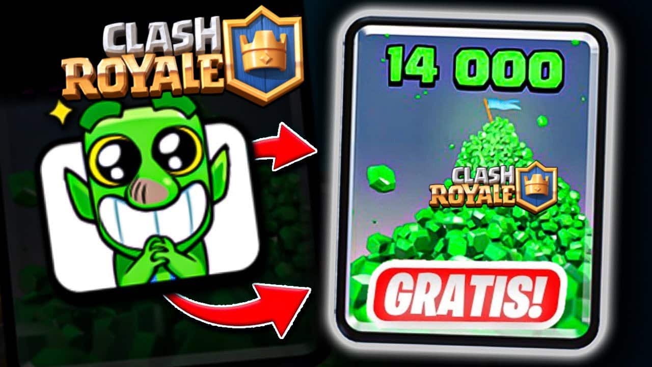 Cómo obtener gemas gratis desde el Pase Royale en Clash Royale