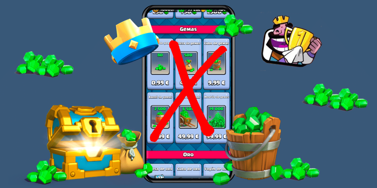 Gemas gratis Clash Royale